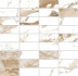 Плитка Meissen Keramik Wild chic белый мозаика A16678 (30x30)